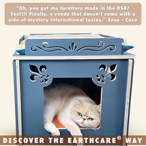 cat condos made in the usa coastal drift by toe beans