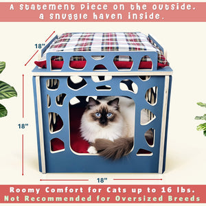 cat condos made in the usa savanna dimensions