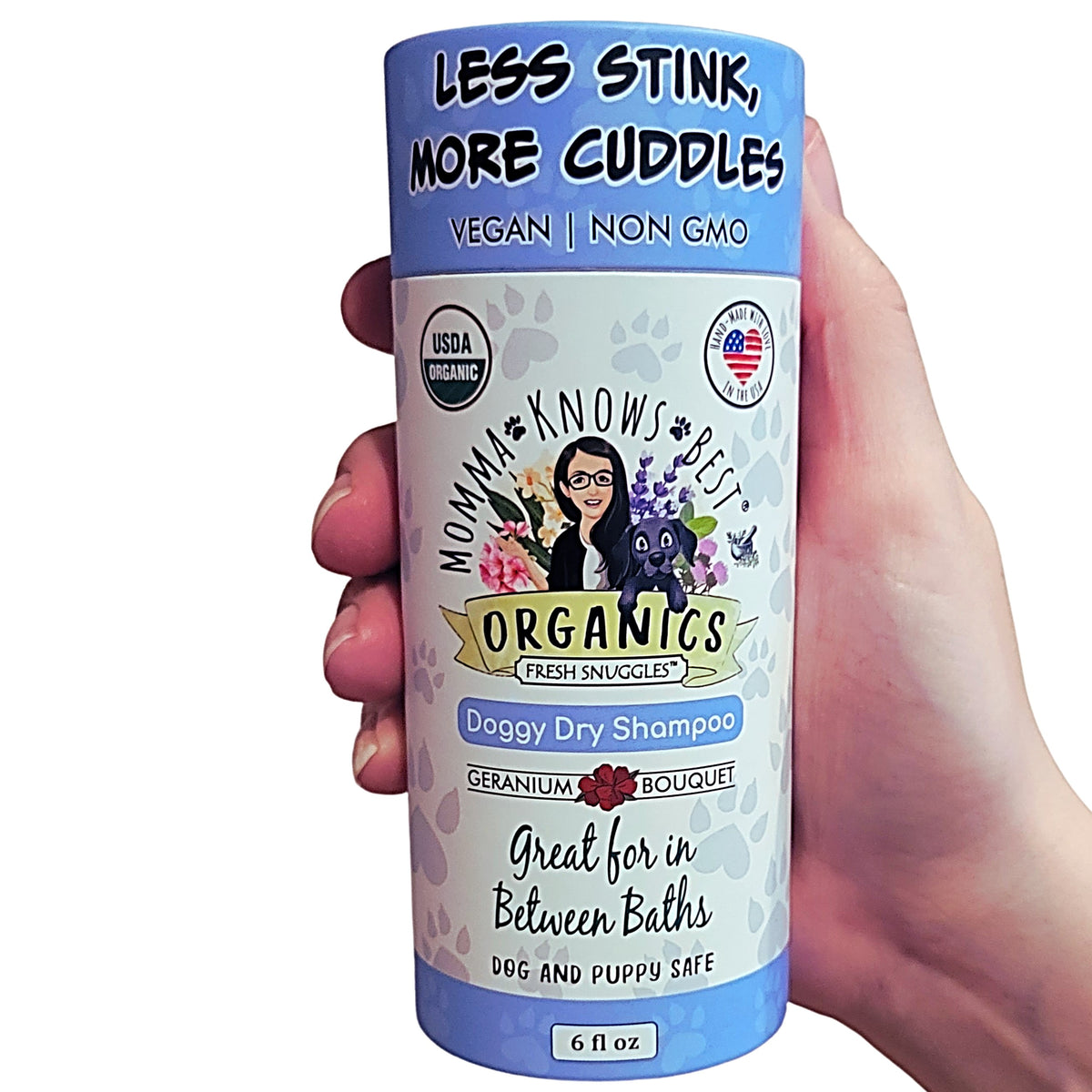 Dry Dog Shampoo | USDA Organic | Made in the USA