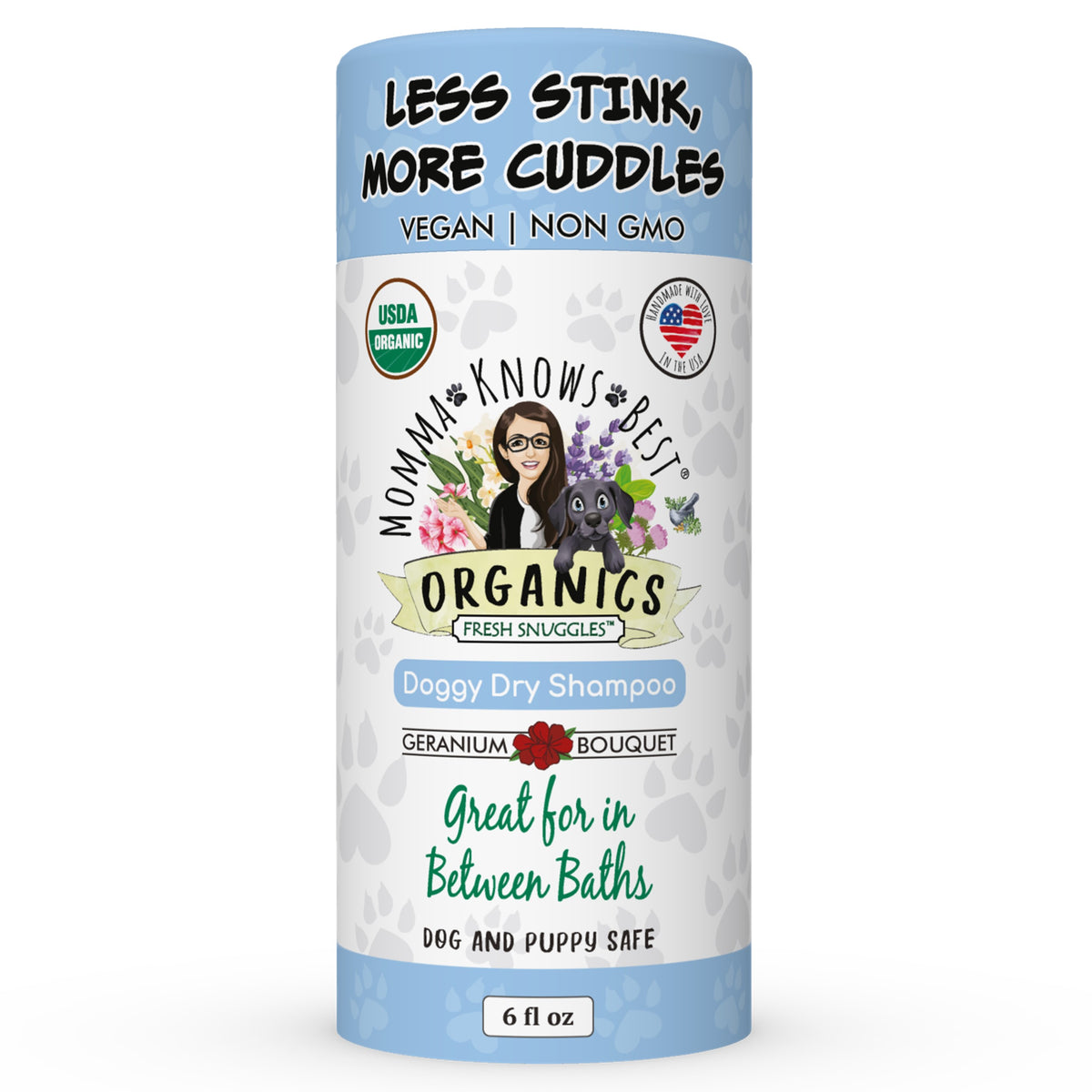 Dry Dog Shampoo | USDA Organic | Made in the USA