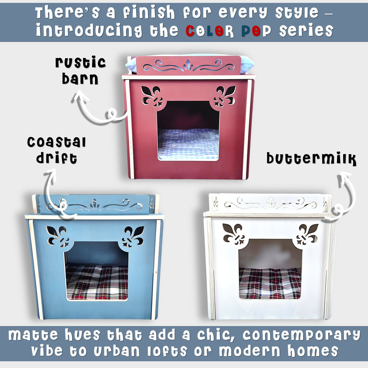 cat condos made in the usa regent color pop series