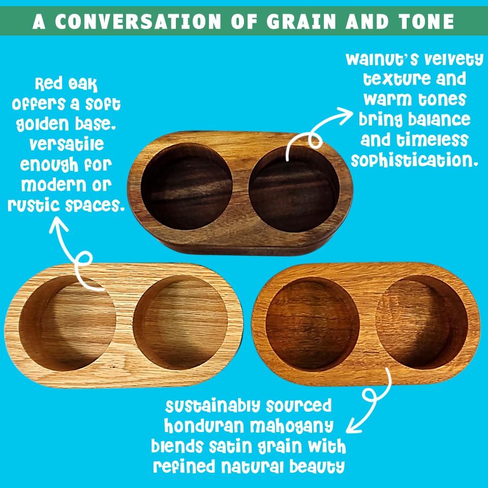 cat grass hardwood growing containers unstacked plus kit top view by toe beans