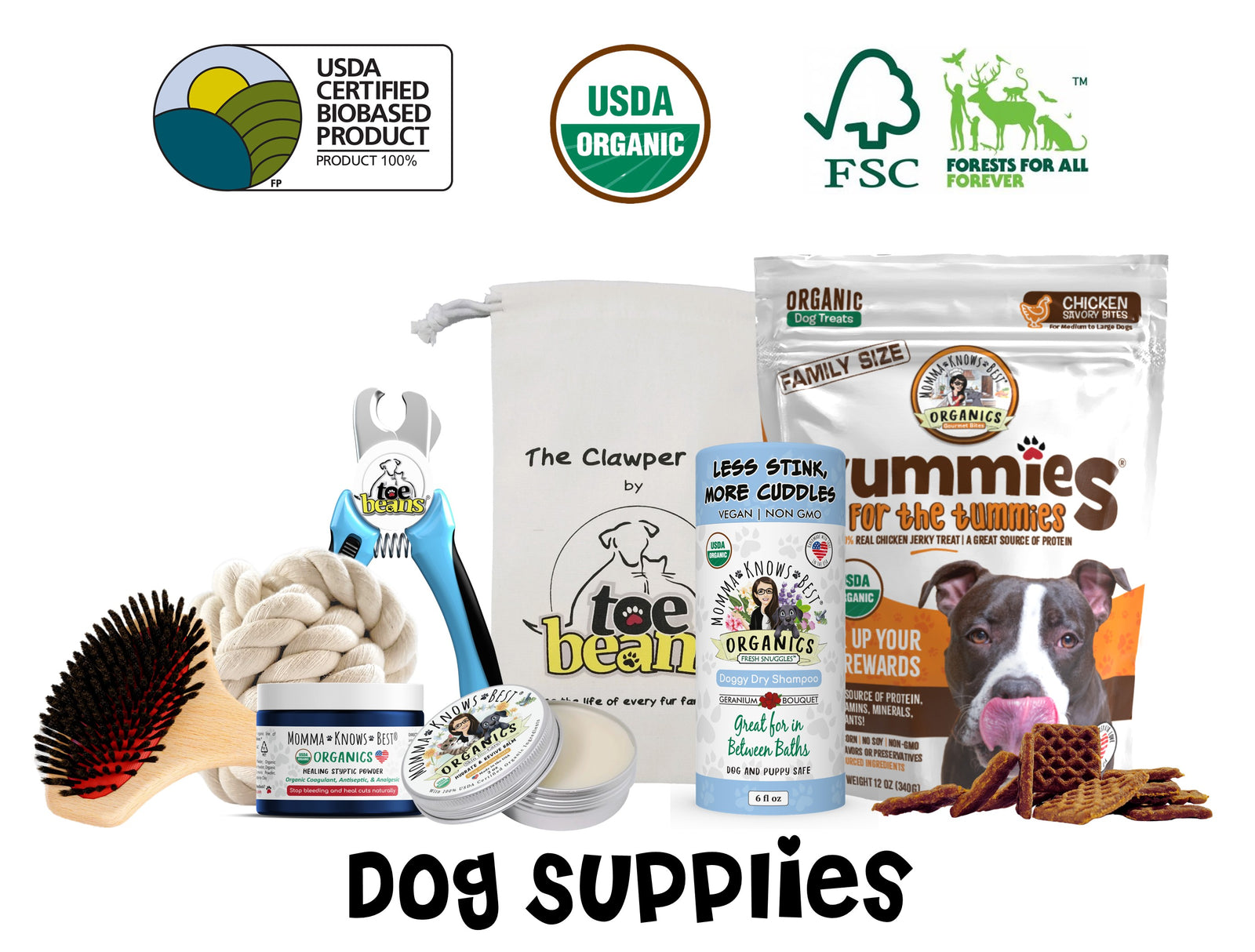 dog supplies collection