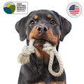 Dog Rope Toy | The Tug & Pull 2K | Made in The USA with 100% US Cotton