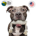Dog Rope Toy | The Spiral | Made in The USA with 100% US Cotton