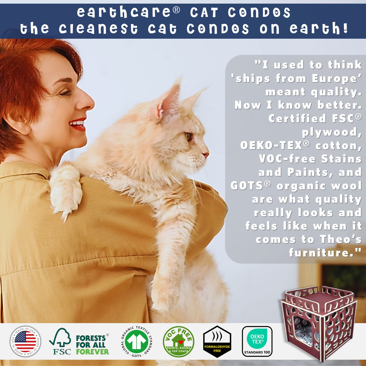 the cleanest cat houses by earthcare
