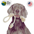 Dog Rope Toy | The Wishbone | Made in The USA with 100% US Cotton