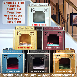 wooden cat houses regents retreat by toe beans