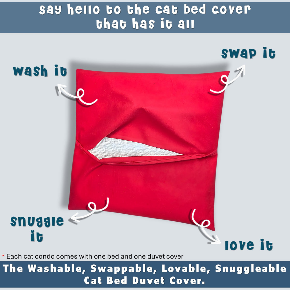 wool cat bed covers by toe beans