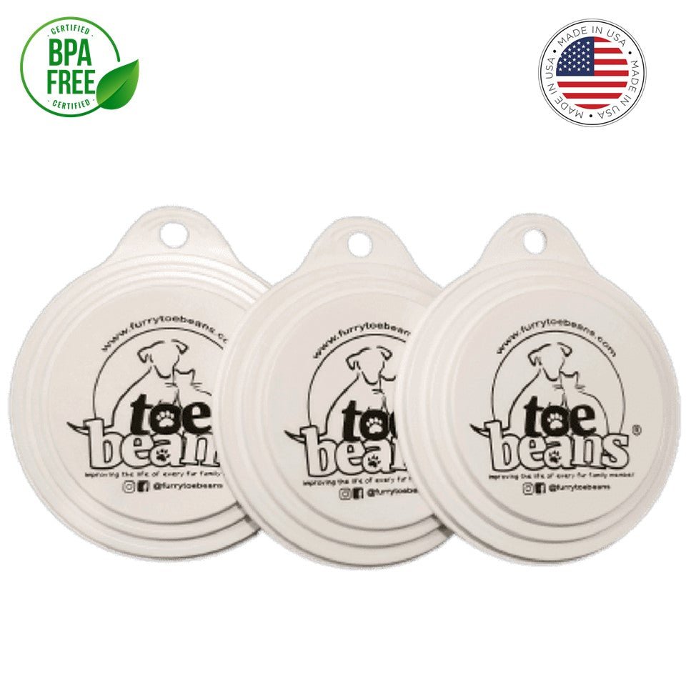 dog food can lids by toe beans