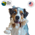 Dog Rope Toy | 3-Knotter | Made in The USA with 100% US Cotton